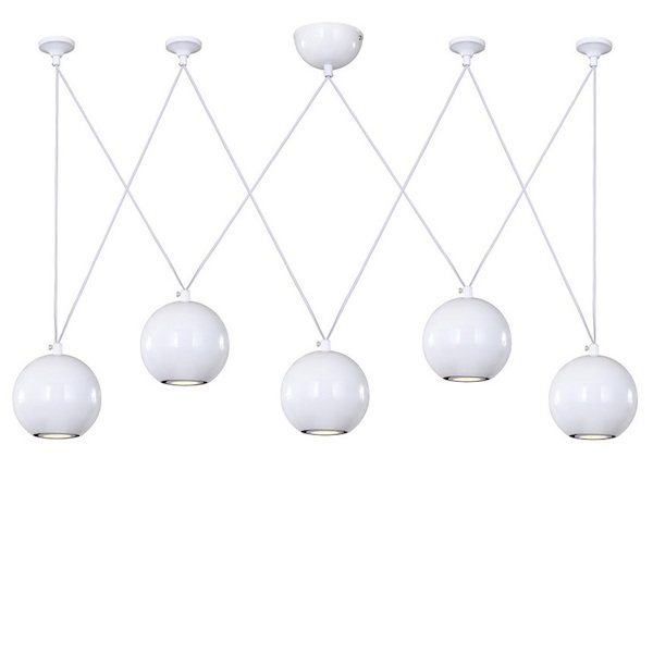 Подвесной светильник Multisphere Pendant White 5  в Нижнем Новгороде | Loft Concept 