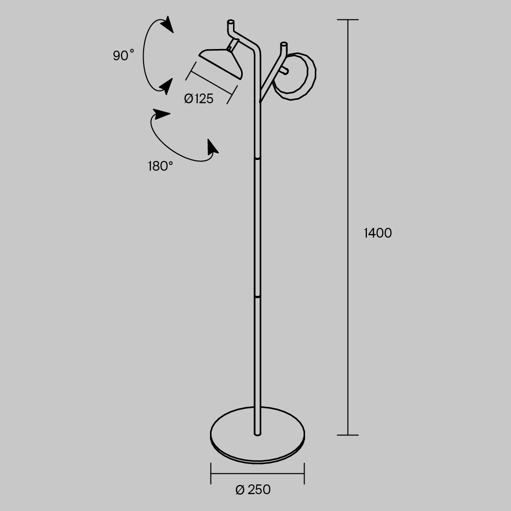 Напольный светильник Combo 3000-6000К 20Вт в Нижнем Новгороде