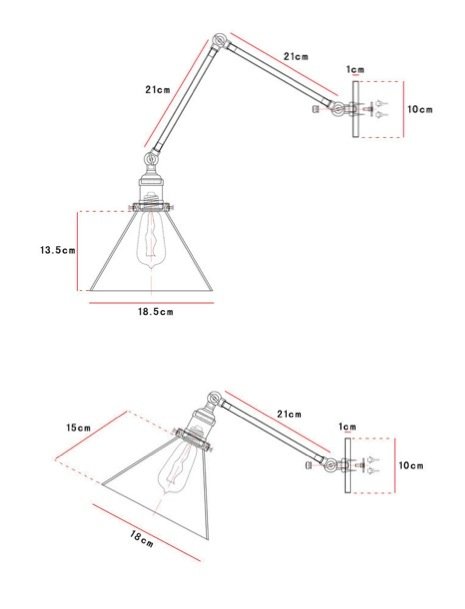 Бра Gloce Cone Shade Loft Industrial Glass в Нижнем Новгороде