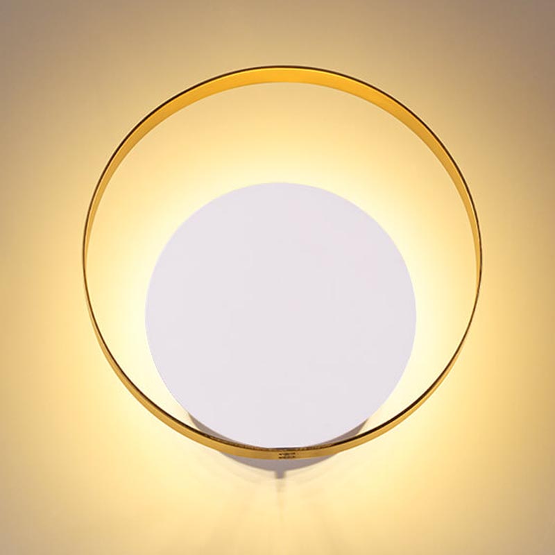 Бра Globo Ocular Sconce Circle White Золотой Белый в Нижнем Новгороде | Loft Concept 