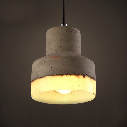 Подвесной светильник Art Concrete Pendant №11 Серый в Нижнем Новгороде | Loft Concept 