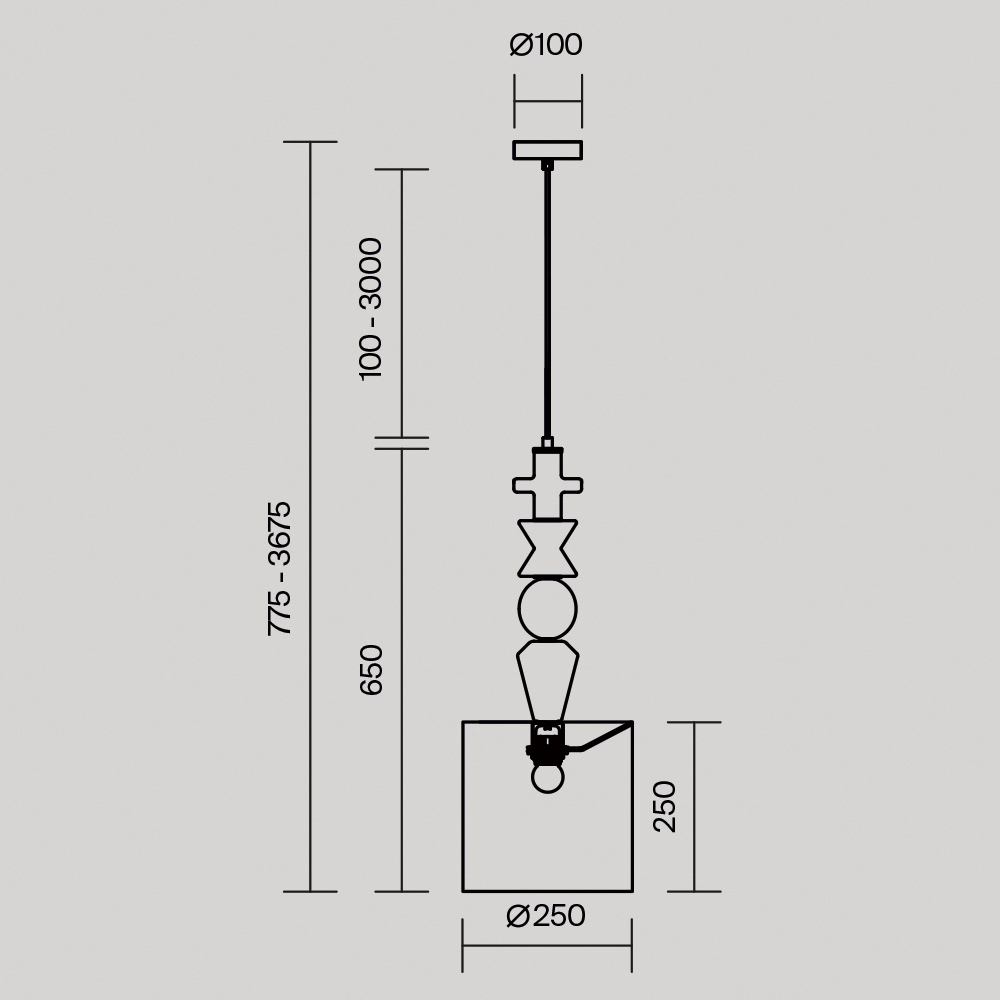 Подвесной светильник Comforty Е27 в Нижнем Новгороде