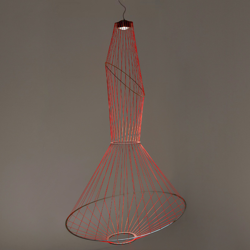 Люстра Light Threads Object Lighting Красный Черный в Нижнем Новгороде | Loft Concept 