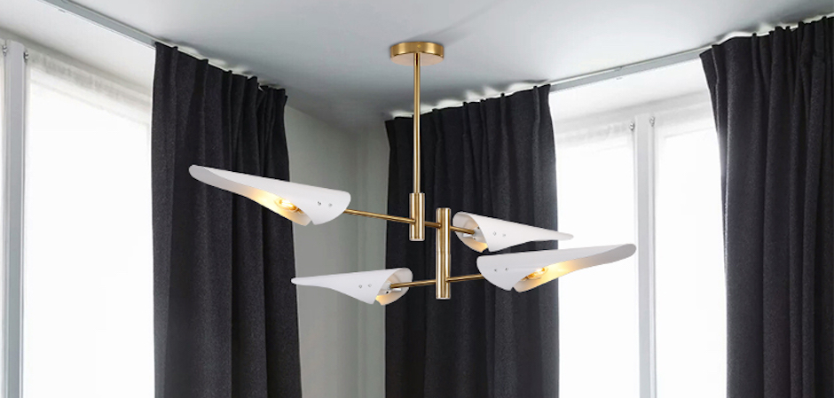 Люстра Sarus Mobile S 4 плафона - фото №1