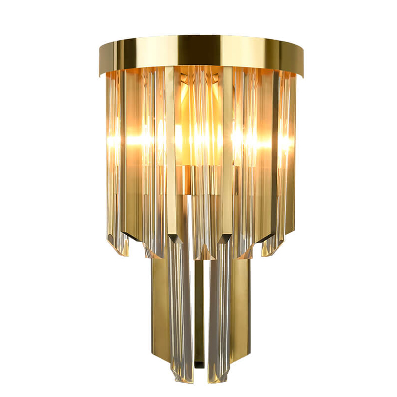 Бра Zacaria Sconce Золотой Прозрачный (Transparent) в Нижнем Новгороде | Loft Concept 