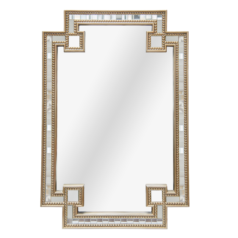 Зеркало Wallace Mirror gold edging Золотой в Нижнем Новгороде | Loft Concept 