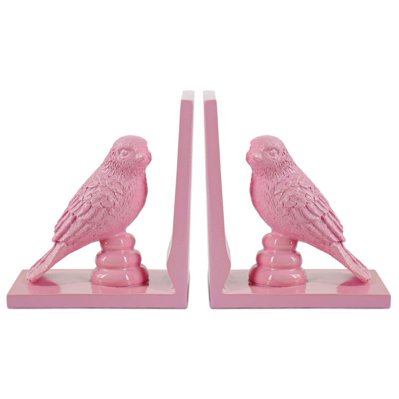 Держатель для книг Pink Birds Book Holder Розовый в Нижнем Новгороде | Loft Concept 