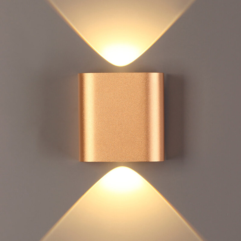 Бра Obverse Gold Square Wall lamp Золотой в Нижнем Новгороде | Loft Concept 