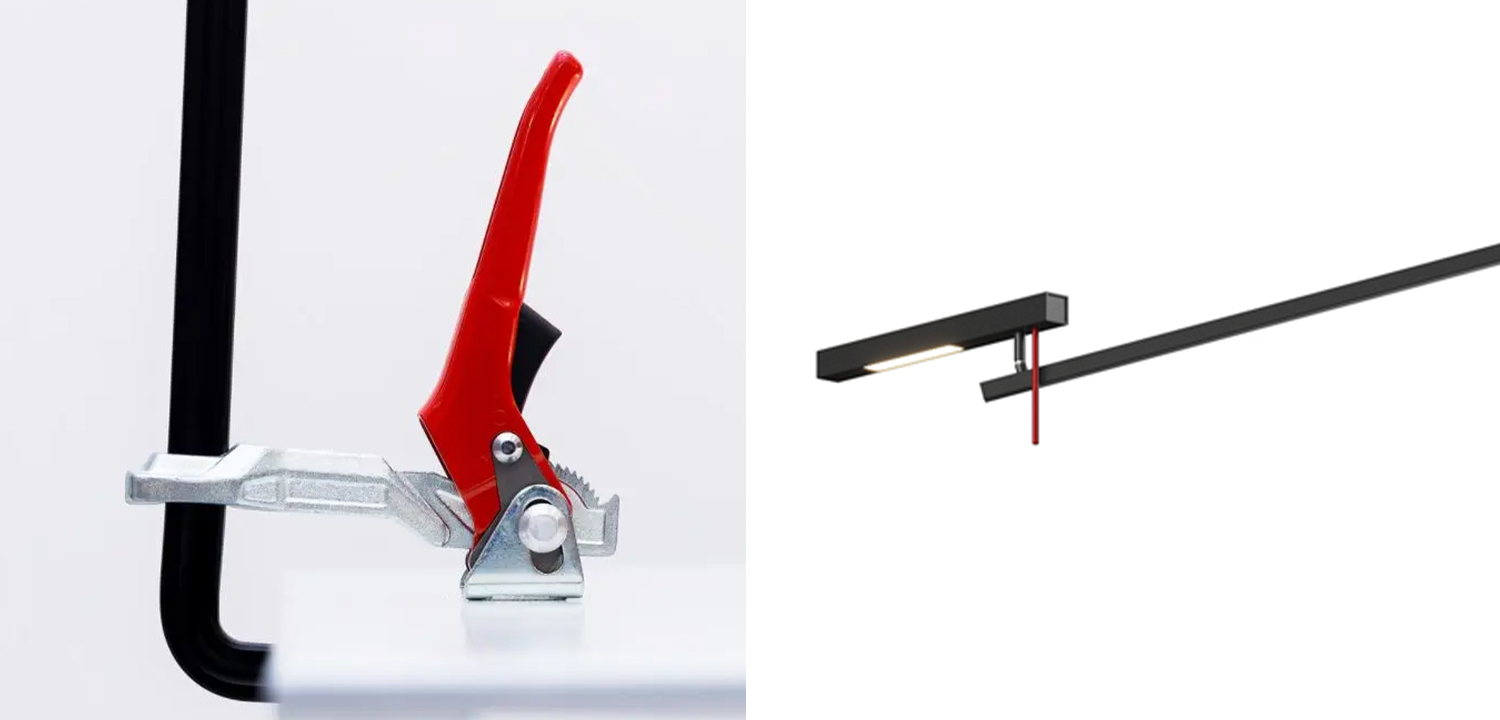 Настольная лампа DAVIDE GROPPI Morsetto 190 704 - фото №1