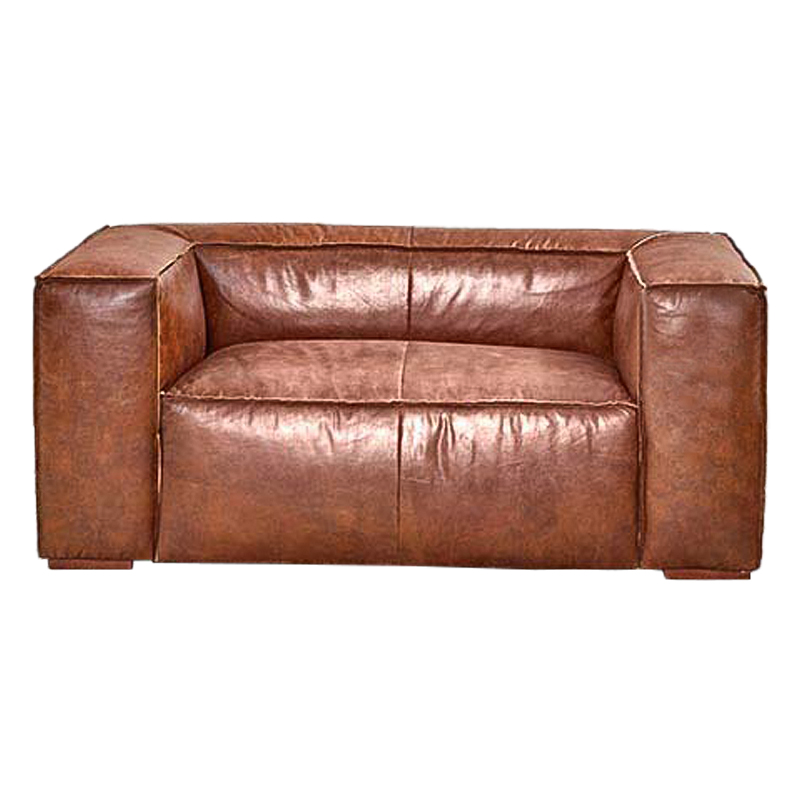 Диван Leather Softness Sofa Коричневый в Нижнем Новгороде | Loft Concept 