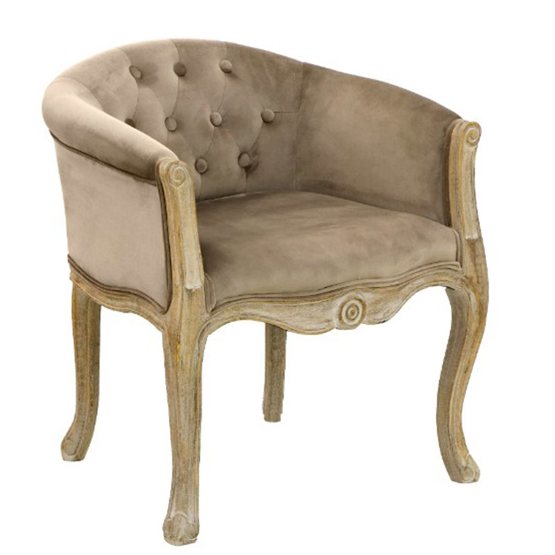 Кресло French Provence Armchair Roderic beige Бежевый в Нижнем Новгороде | Loft Concept 