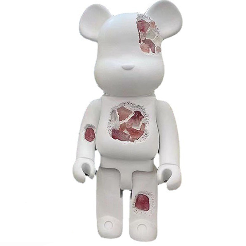 Статуэтка Bearbrick Pink Crystal Белый Розовый пастельный в Нижнем Новгороде | Loft Concept 