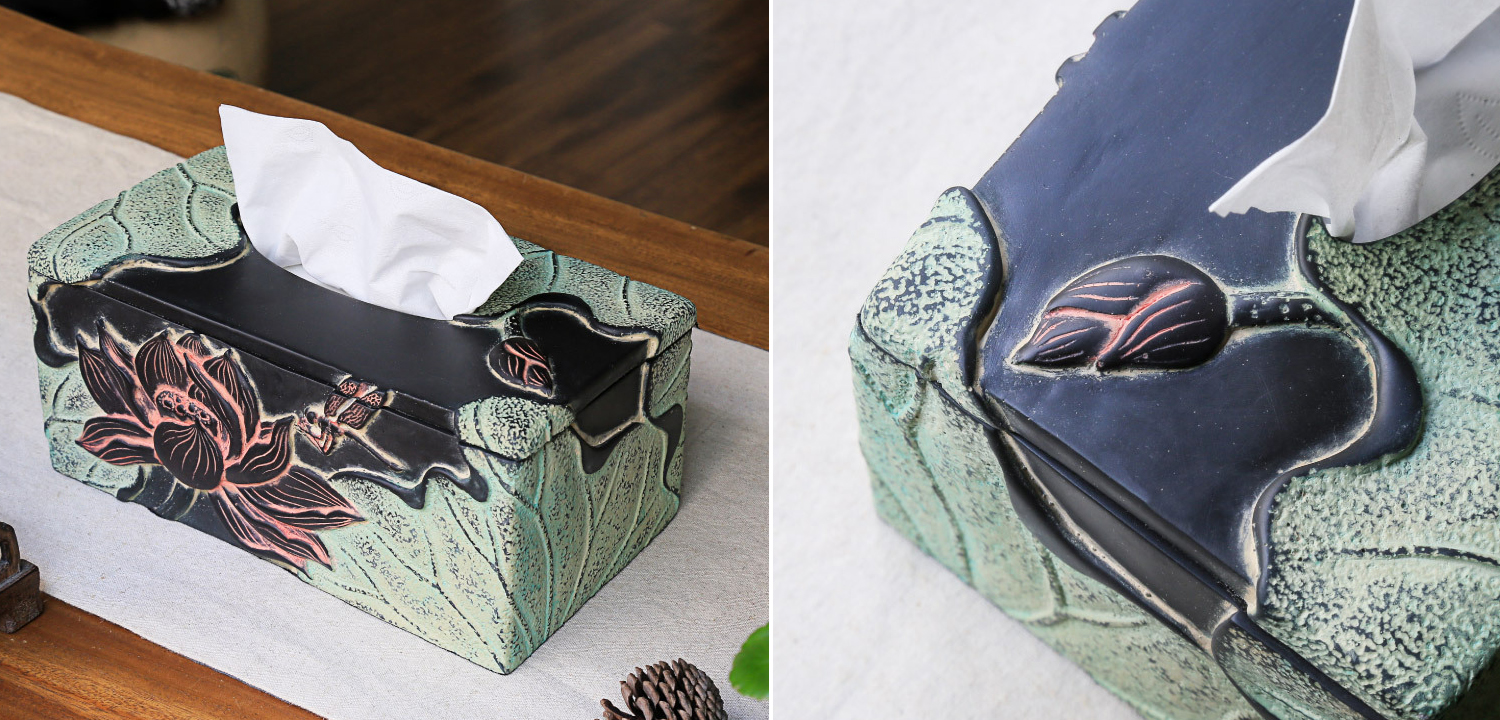 Коробка для салфеток Lotus - фото