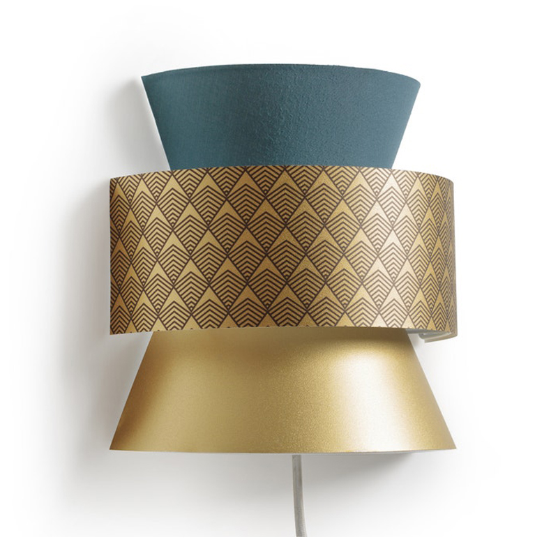 Бра Sconce Blue & Gold Синий Золотой в Нижнем Новгороде | Loft Concept 