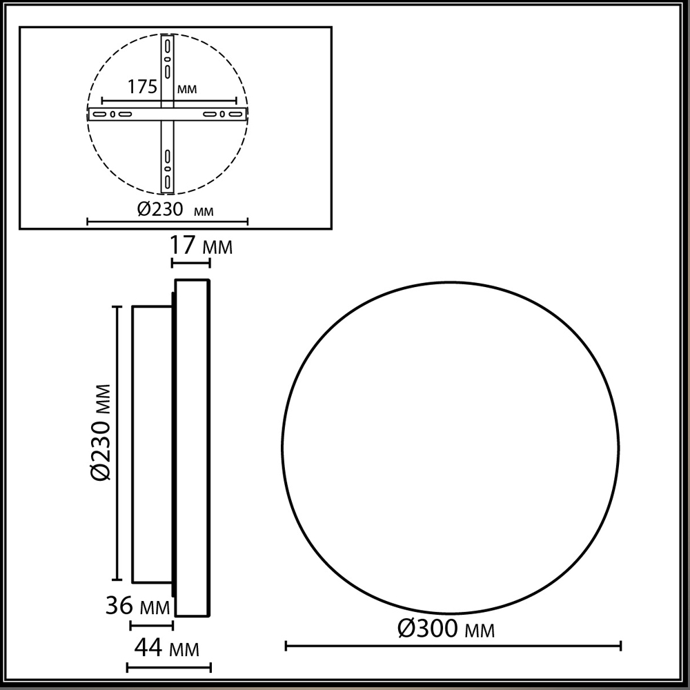 Бра круглое натуральная Пробка Natural Cork в Нижнем Новгороде