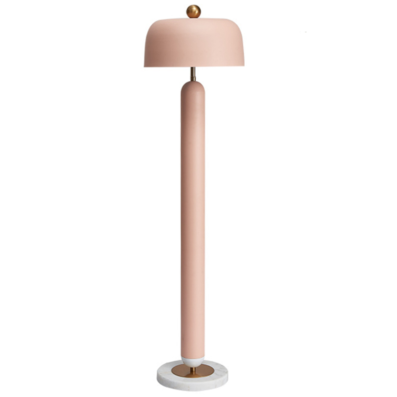 Meet pink Floor lamp Розовый пастельный Латунь в Нижнем Новгороде | Loft Concept 