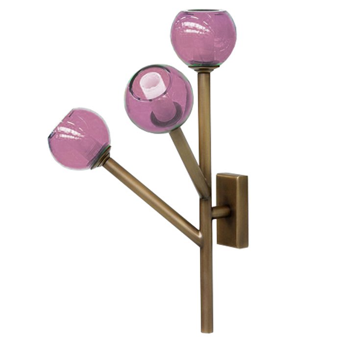 Бра Last Night Wall Lamp Pink Латунь Розовый (Rose) в Нижнем Новгороде | Loft Concept 