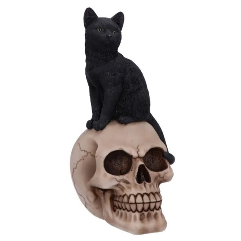 Статуэтка Skull Black Cat Черный в Нижнем Новгороде | Loft Concept 