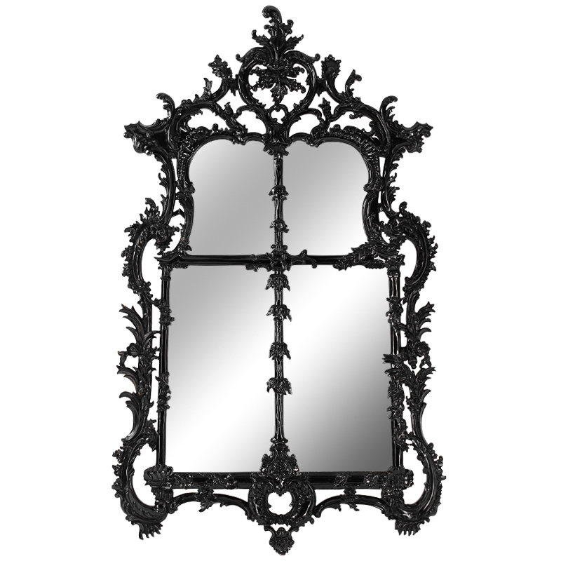 Зеркало Emblemes Mirror Black Wood Черный в Нижнем Новгороде | Loft Concept 