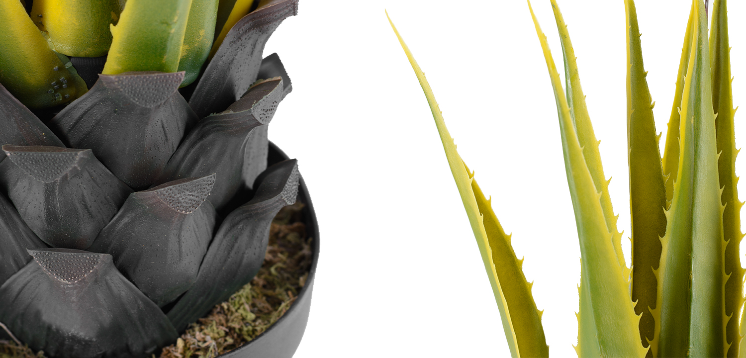 Декоративный искусственный цветок Agave Plant - фото