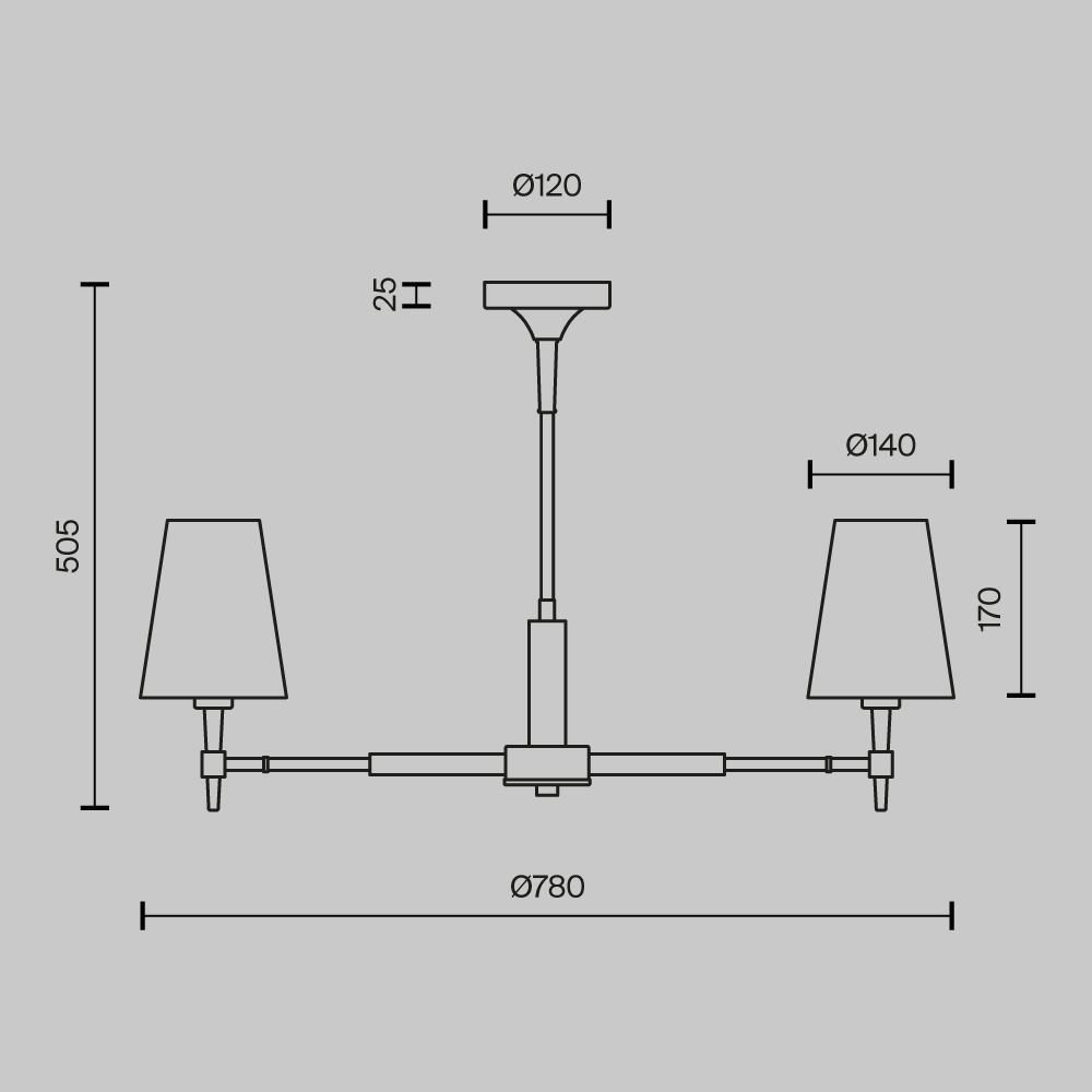 Потолочный светильник Zaragoza Е14 в Нижнем Новгороде