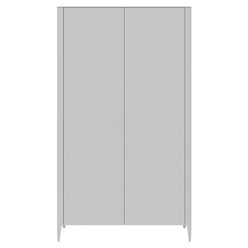 Шкаф двухстворчатый светло-серый Type Светло-серый в Нижнем Новгороде | Loft Concept 