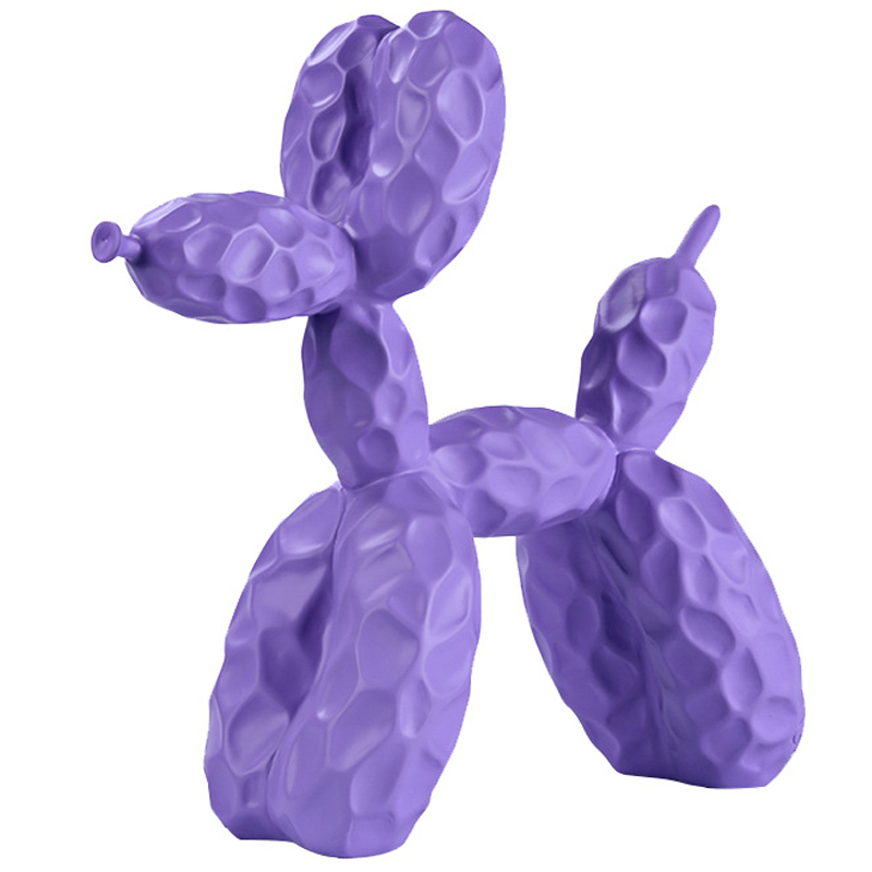 Статуэтка Jeff Koons Balloon Dog Crumpled Lilac Сиреневый в Нижнем Новгороде | Loft Concept 