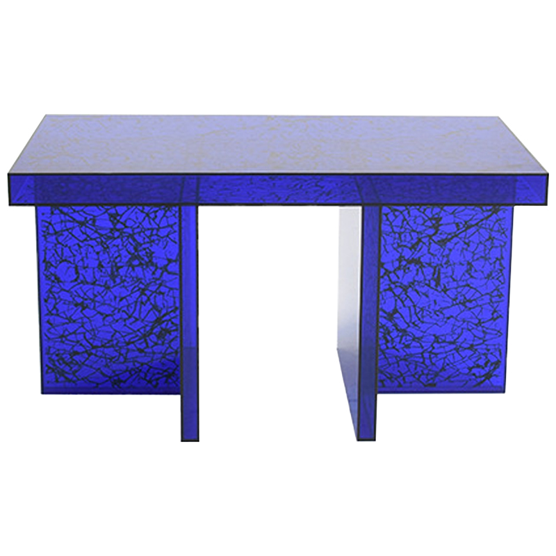 Кофейный стол Acrylic Blue Gerald Coffee Table Синий Черный в Нижнем Новгороде | Loft Concept 