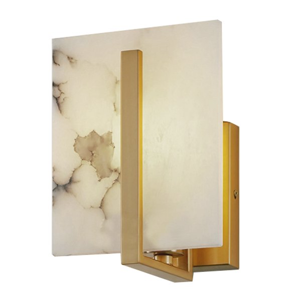 Бра Marble square Wall Lamp Латунь в Нижнем Новгороде | Loft Concept 