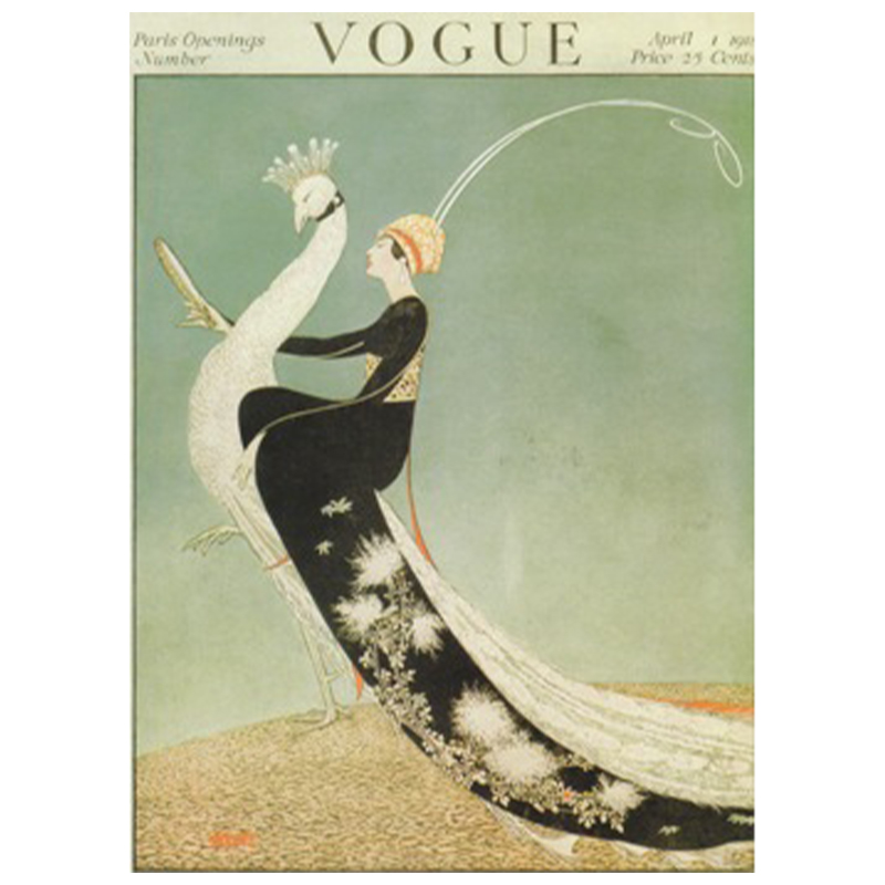 Постер Vogue Cover 1918 April  в Нижнем Новгороде | Loft Concept 