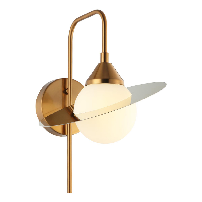 Бра Phainon Gold Wall Lamp Золотой Белый в Нижнем Новгороде | Loft Concept 