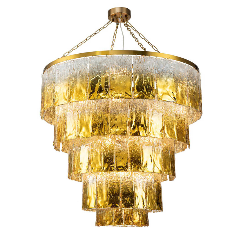 Люстра Golden Ombre Chandelier 100 Золотой в Нижнем Новгороде | Loft Concept 