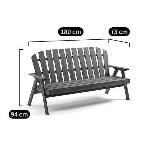 Садовая скамья из массива акации Ruth Wooden Bench в Нижнем Новгороде