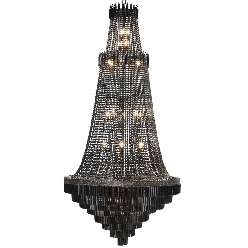 Люстра ABHIKA LAMP EMPIRE BRONZE Черный Темная бронза в Нижнем Новгороде | Loft Concept 