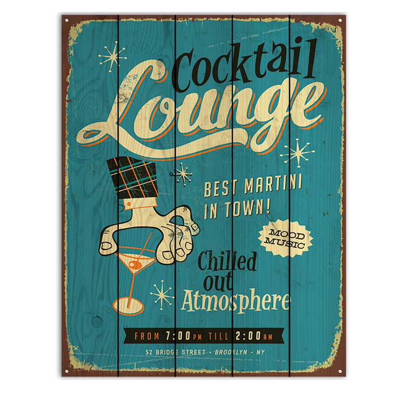 Постер Cocktail Lounge  в Нижнем Новгороде | Loft Concept 