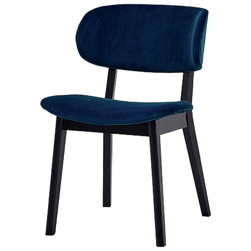 Стул Mungan Stool blue Черный Сапфирово-синий в Нижнем Новгороде | Loft Concept 