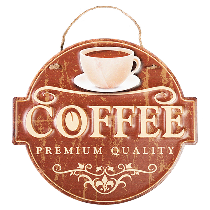 Аксессуар на стену Coffee Premium Quality Коричневый винтаж в Нижнем Новгороде | Loft Concept 