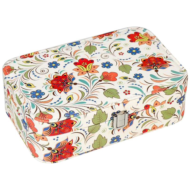 Шкатулка Multicilored Floral Pattern Jewerly Organizer Box Мульти в Нижнем Новгороде | Loft Concept 