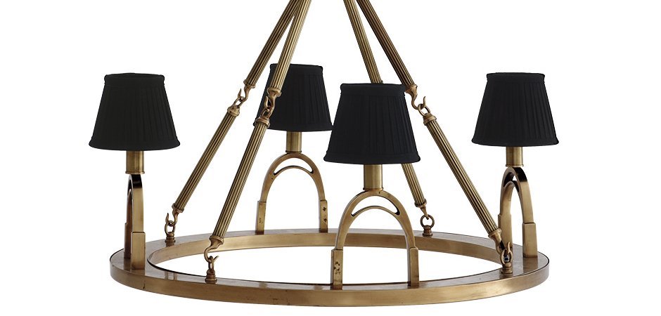 Люстра Eichholtz Chandelier Jigger Brass - Loft-Concept в Нижнем Новгороде
