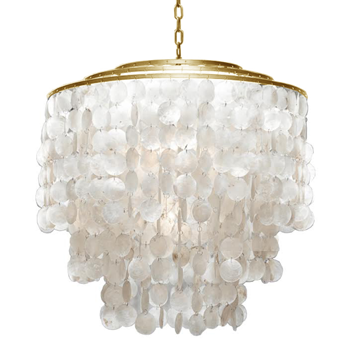 Люстра SHELL Chandelier 65 Золото Белый Золотой Люстра SHELL Chandelier 65 Золото Белый Золотой в Нижнем Новгороде | Loft Concept