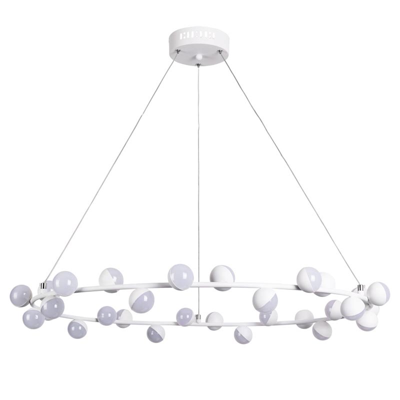 Люстра Vilelme Chandelier white 80 Белый в Нижнем Новгороде | Loft Concept 