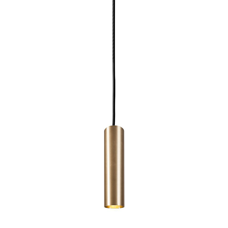 Подвесной светильник Luis Trumpet Tube Brass Lamp 25 Латунь в Нижнем Новгороде | Loft Concept 