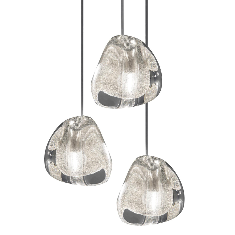 Подвесной светильник Mizu 1 Suspension Lamp Silver Серебряный Хром в Нижнем Новгороде | Loft Concept 