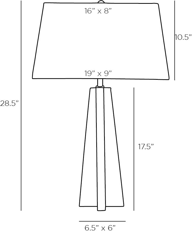 Дизайнерская настольная лампа MARTANA LAMP в Нижнем Новгороде