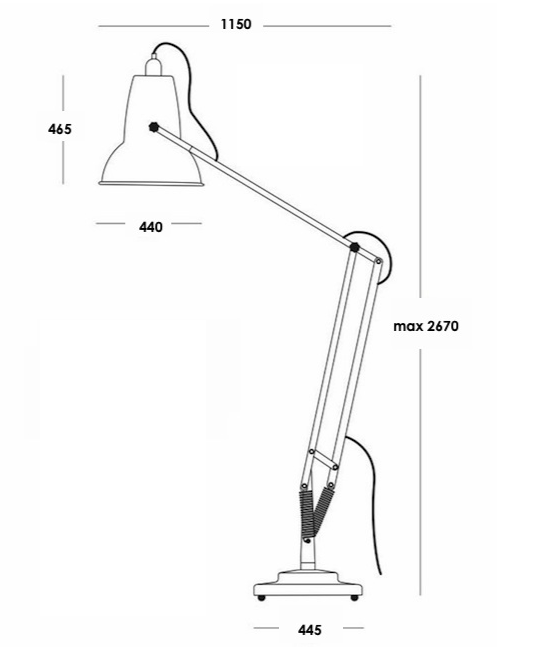 Напольная лампа Anglepoise Giant 1227 Floor Lamp в Нижнем Новгороде