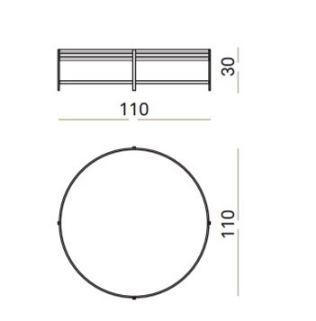 Столик Ula Round coffee table ULA002 в Нижнем Новгороде