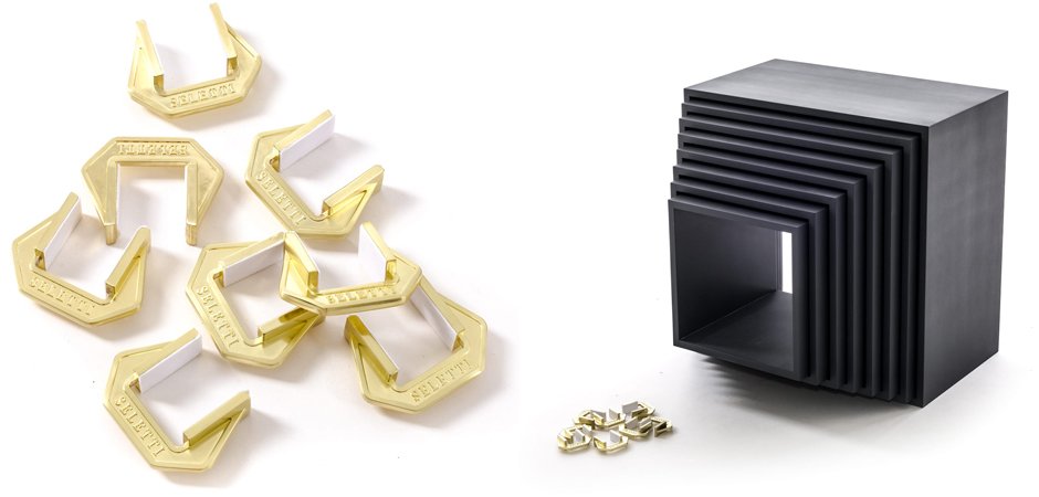 Стеллаж Seletti Assemblage Antracite - фото №2