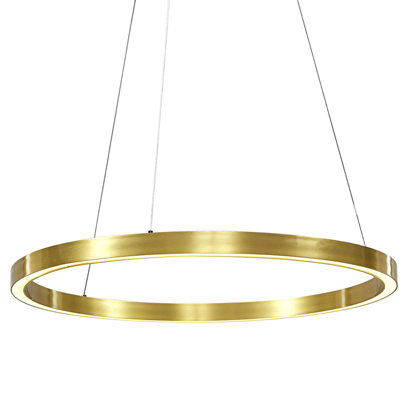 Люстра Ring Gold Horizontal Chandelier Золотой в Нижнем Новгороде | Loft Concept 