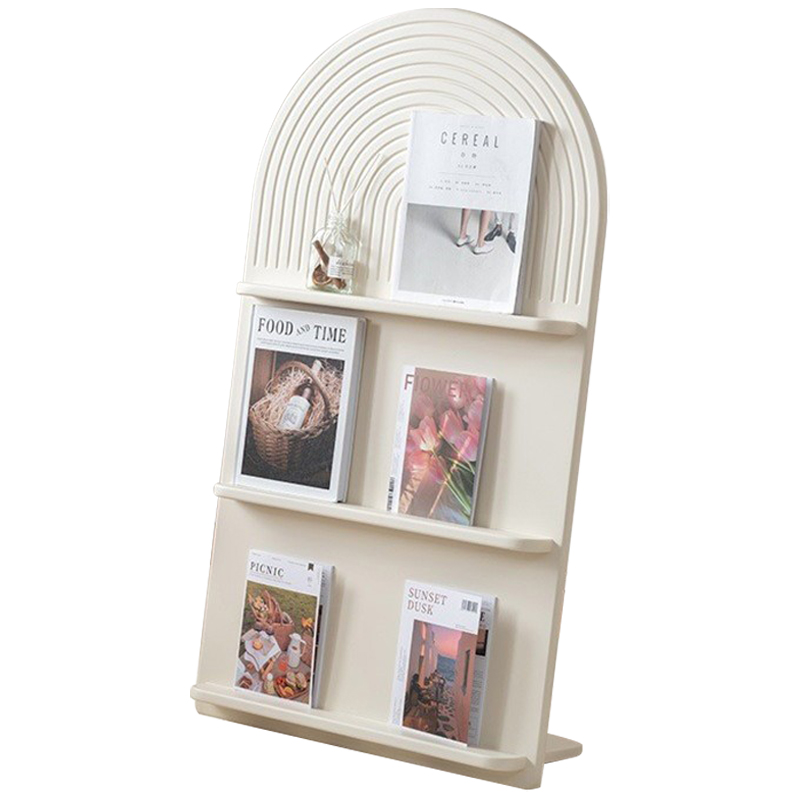 Полка для журналов и книг Syed Arch Shelf Stand ivory ( слоновая кость ) в Нижнем Новгороде | Loft Concept 