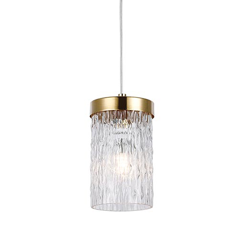 Подвесной светильник Estebe Gold Glass Hanging Lamp Золотой Прозрачный в Нижнем Новгороде | Loft Concept 